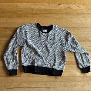 Marine layer Black and White Women's Sweatshirt